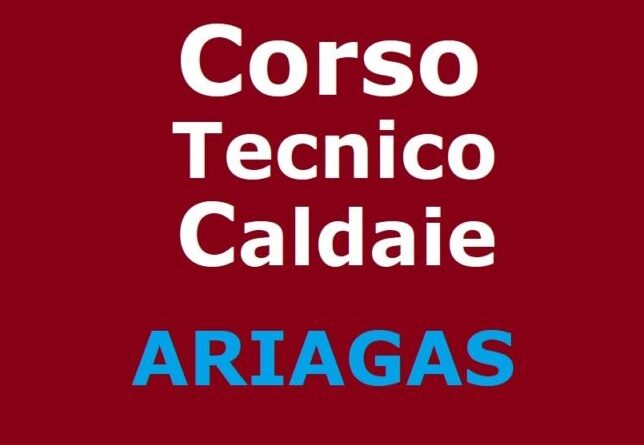 Corso Caldaie Ariagas