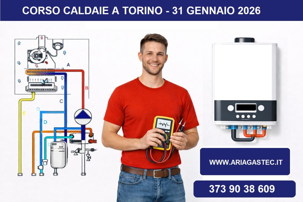 Corso caldaie a Torino - 31 Gennaio 2026